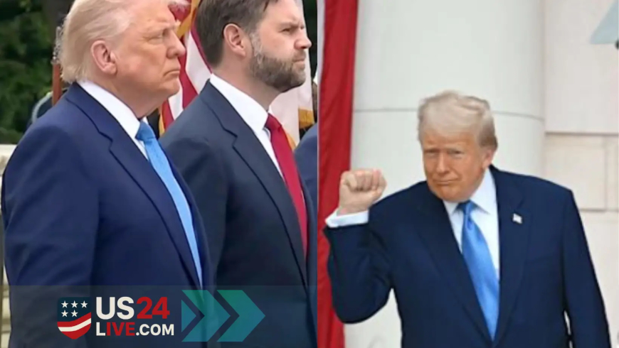 Trump Sparks Controversy with Memorial Day Message Criticizing Political Opponents